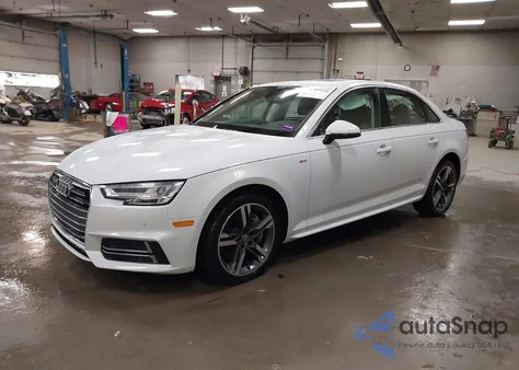 2017 Audi A4 2.0T Premium из США, поврежденный, VIN WAUENAF45HN039427